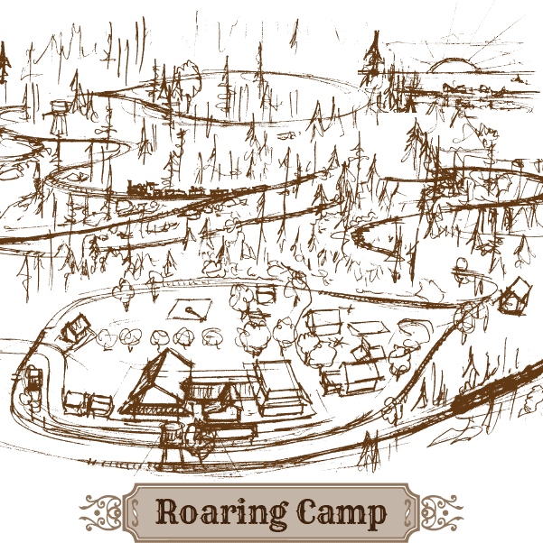 Roaring Camp activity map